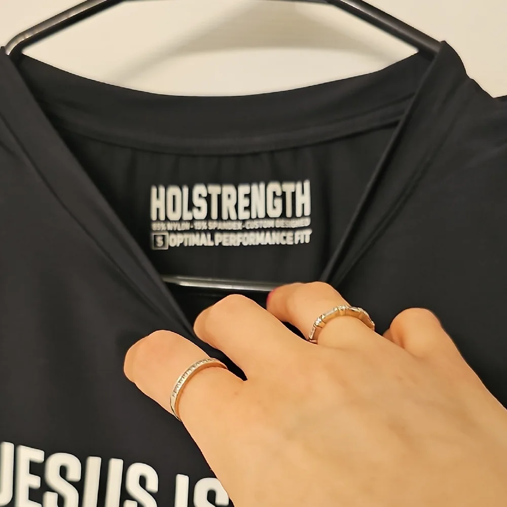 Women's Black T-Shirt with 'Jesus Is King' Print - Picture 2 of 3